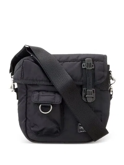 Comme Des Garçons Homme Deux Padded Messenger Bag In Black