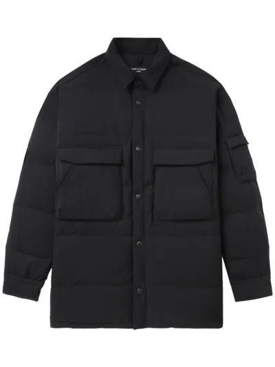 Comme Des Garçons Homme Deux Padded Shirt Jacket In Black