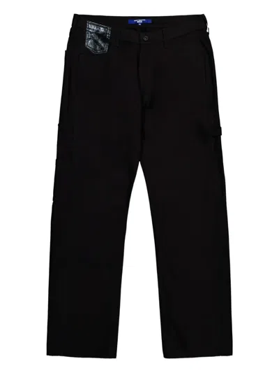 Comme Des Garçons Homme Deux Panelled Pocket Jeans In Black