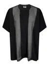 Comme Des Garçons Homme Deux Panelled T-shirt In Black