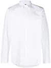 Comme Des Garçons Homme Deux Patch-pocket Cotton Shirt In White