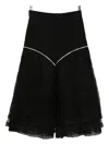 Comme Des Garçons Homme Deux Patchwork Pants In Black
