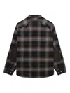 Comme Des Garçons Homme Deux Plaid Elbow-patch Shirt In Black