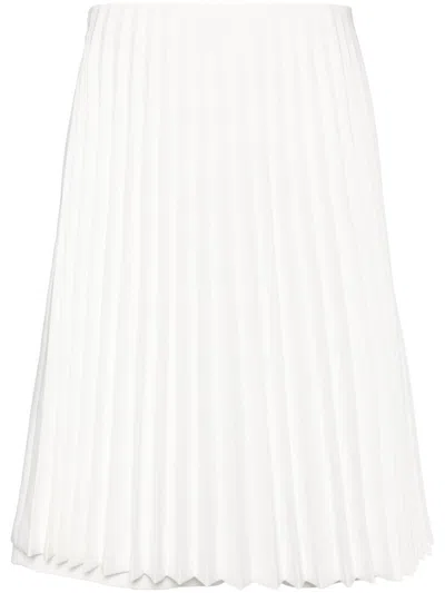 Comme Des Garçons Homme Deux White Pleated Shorts