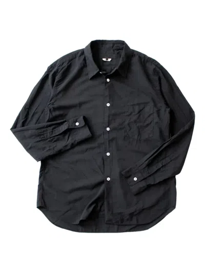 Comme Des Garçons Homme Deux Pocket Button Shirt In Black