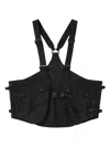 Comme Des Garçons Homme Deux Pocketed Harnes In 黑色