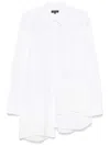 Comme Des Garçons Homme Deux Poplin Shirt In White