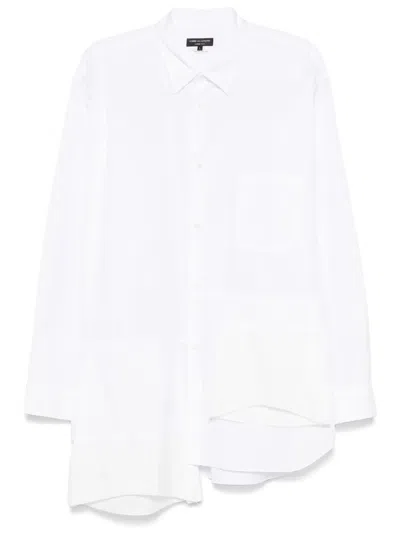 Comme Des Garçons Homme Deux Poplin Shirt In White