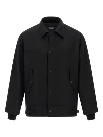 COMME DES GARÇONS HOMME DEUX PRESS-STUD FASTENING JACKET