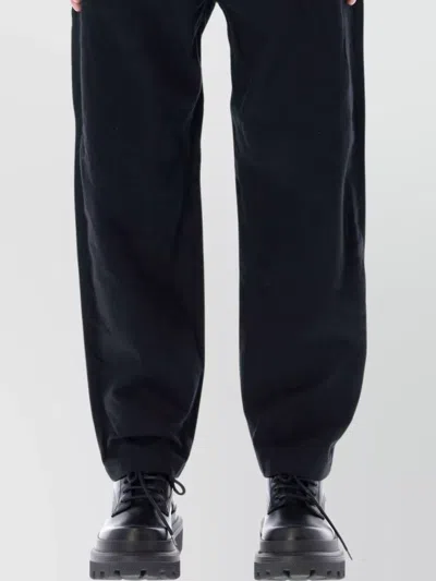 Comme Des Garçons Homme Deux Relaxed Fit Cargo Trousers Belt In Blue