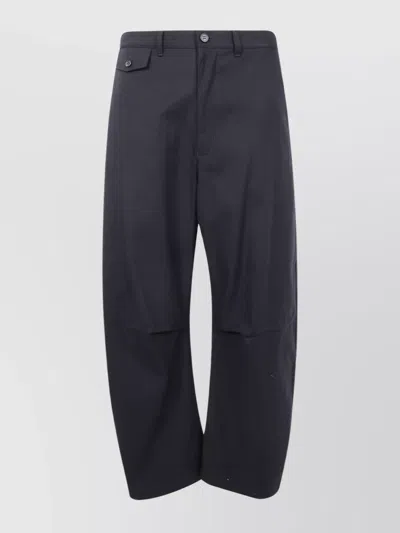 COMME DES GARÇONS HOMME DEUX RELAXED FIT TROUSERS SIDE POCKETS