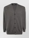 Comme Des Garçons Homme Deux Ribbed Cuffs And Hem Sweater In Gray