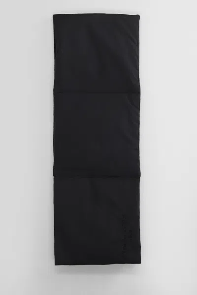 Comme Des Garçons Homme Deux Scarve In Black Polyester