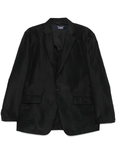 Comme Des Garçons Homme Deux Shantung Sakko In Schwarz