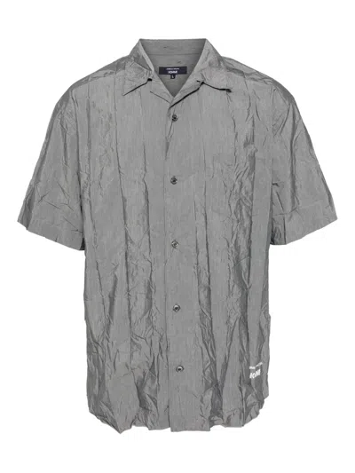 Comme Des Garçons Homme Deux Short-sleeved Shirt In Gray