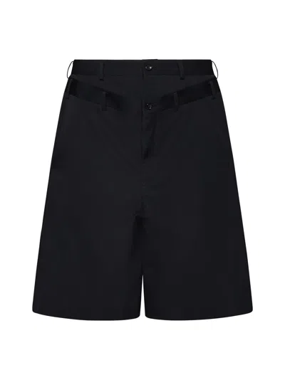 Comme Des Garçons Homme Deux Shorts In Black