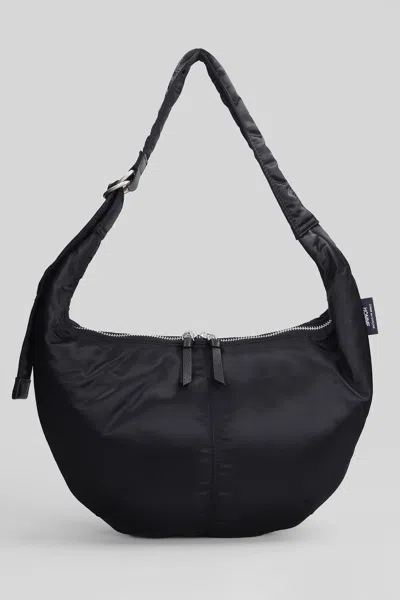 Comme Des Garçons Homme Deux Shoulder Bag In Black Nylon