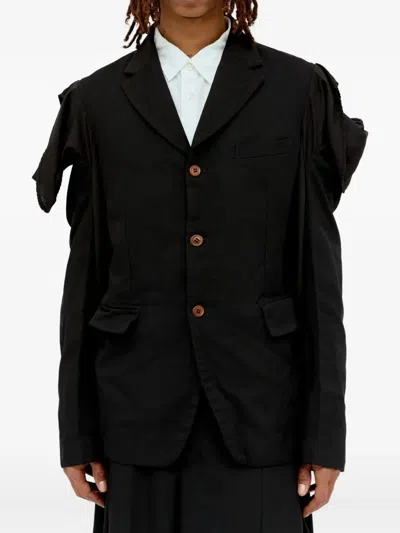 COMME DES GARÇONS HOMME DEUX CUT-OUT SHOULDER JACKET