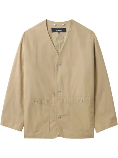 Comme Des Garçons Homme Deux Single-breasted Blazer In 中性色