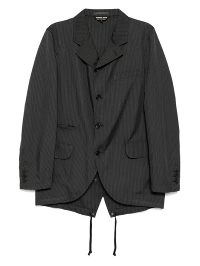 Comme Des Garçons Homme Deux Single-breasted Blazer In Gray