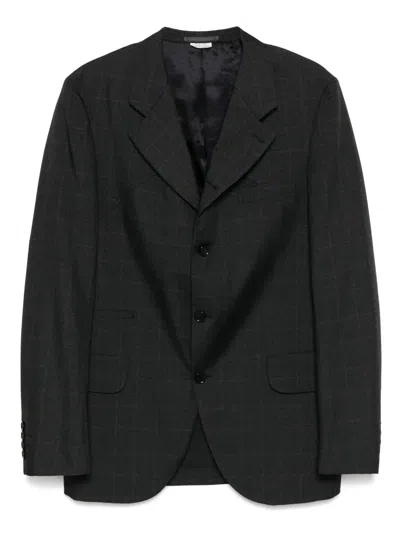 Comme Des Garçons Homme Deux Single-breasted Blazer In Black