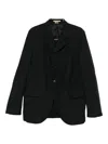 Comme Des Garçons Homme Deux Single-breasted Blazer In Black