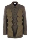 Comme Des Garçons Homme Deux Single-breasted Jacket In Brown