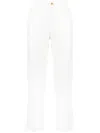 Comme Des Garçons Homme Deux Straight-leg Chino Trousers In White