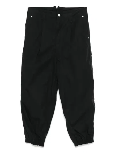 Comme Des Garçons Homme Deux Straight-leg Trousers In Black