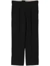 Comme Des Garçons Homme Deux Straight-leg Trousers In Black