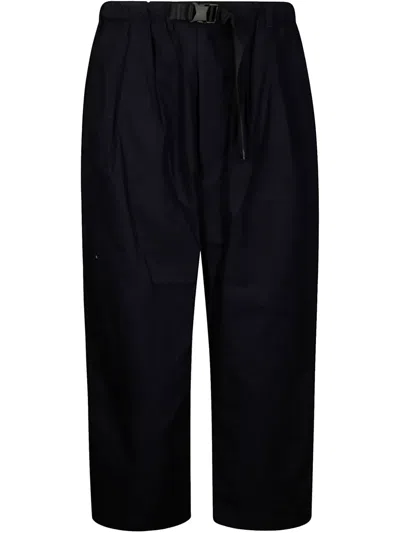 Comme Des Garçons Homme Deux Straight-leg Trousers In Blue