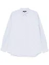 Comme Des Garçons Homme Deux Gestreiftes Hemd In Blau