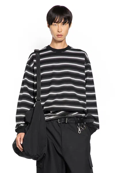 COMME DES GARÇONS HOMME DEUX STRIPED T-SHIRT IN JERSEY