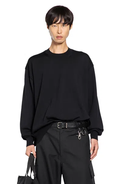 Comme Des Garçons Homme Deux Sweater In Wool In Black