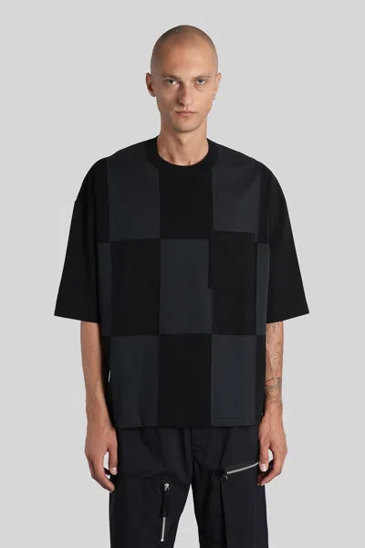 Comme Des Garçons Homme Deux T-shirt In Black Cotton In Multi