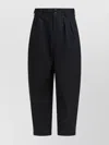 Comme Des Garçons Homme Deux Tailored Trousers With Pleats And Pockets In Black