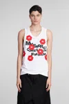 Comme Des Garçons Homme Deux Comme Des Garçons Homme Plus Tank Top In White