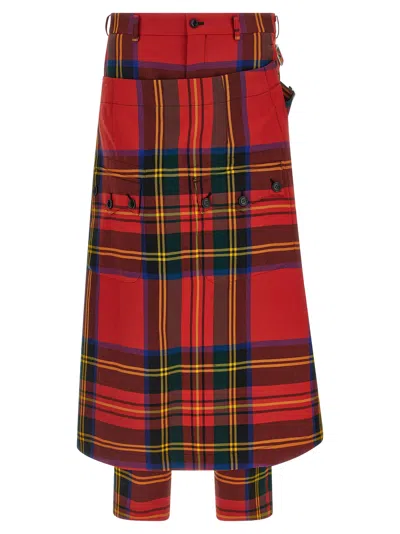 COMME DES GARÇONS HOMME DEUX TARTAN PANTS