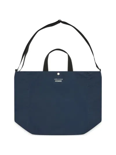 Comme Des Garçons Homme Deux Top-handle Tote Bag In Blue