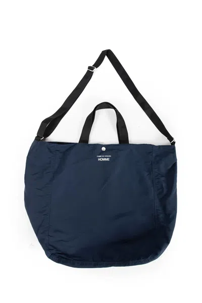 Comme Des Garçons Homme Deux Tote Bag In Blue