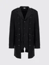 Comme Des Garçons Homme Deux Comme Des Garçons Homme Plus Double Layer Blazer Coat In Black