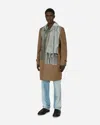 Comme Des Garçons Homme Deux Comme Des Garcons Homme Plus Single Breasted Trench Coat With Trompe In Brown