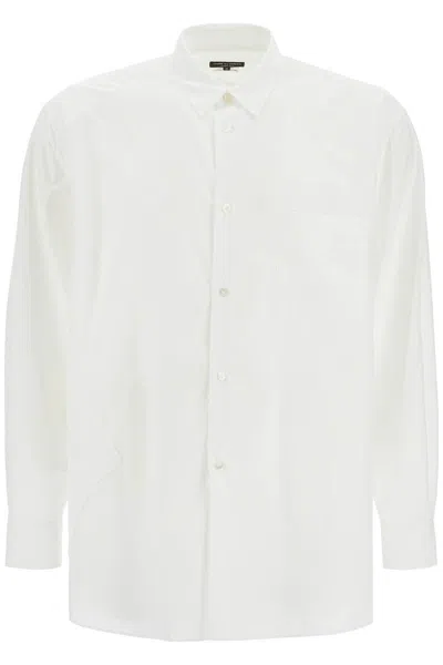 Comme Des Garçons Homme Deux Comme Des Garcons Homme Plus Men's Twisted Effect Shirt In White