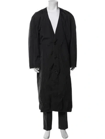 Pre-owned Comme Des Garçons Homme Deux Vintage 1987 Parka In Black