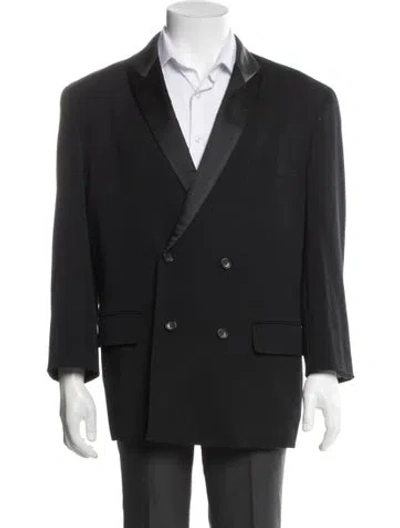 Pre-owned Comme Des Garçons Homme Deux Vintage 1991 Blazer In Black