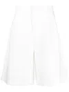 Comme Des Garçons Homme Deux Shorts Mit Weitem Bein In White