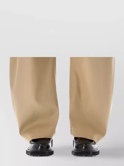 Comme Des Garçons Homme Deux Wide Leg Trousers Featuring Pockets In Multi