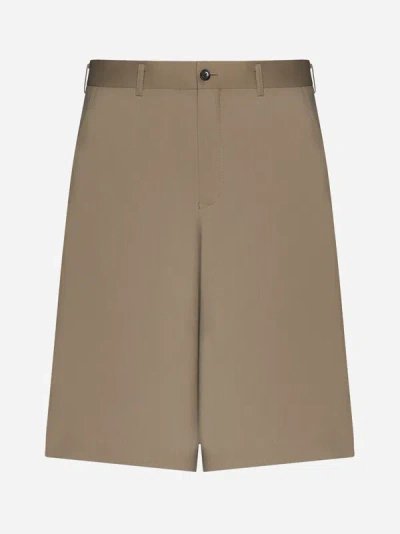 Comme Des Garçons Homme Deux Shorts In Beige