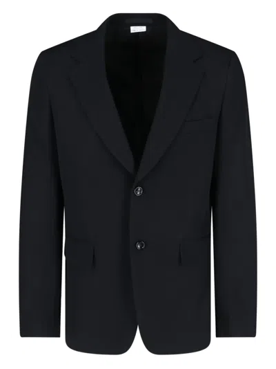 Comme Des Garçons Homme Deux Wool Blazer In Black