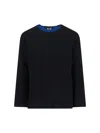 Comme Des Garçons Homme Deux Wool Blend Sweater In Black
